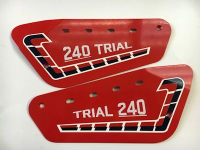 Fantic 125,200,240 Professional Trials Forward kick Twinshock Side Panels And Sticker Kit